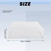 Scalloped Acrylic Tray,2024 New Acrylic Scalloped Tray,Acrylic Scalloped Tray With Magnetic Mat,Clear Acrylic Tray 6