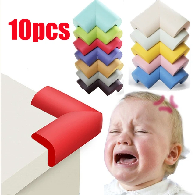 10pcs Child Baby Safety Corner Furniture Protector Strip Soft Edge