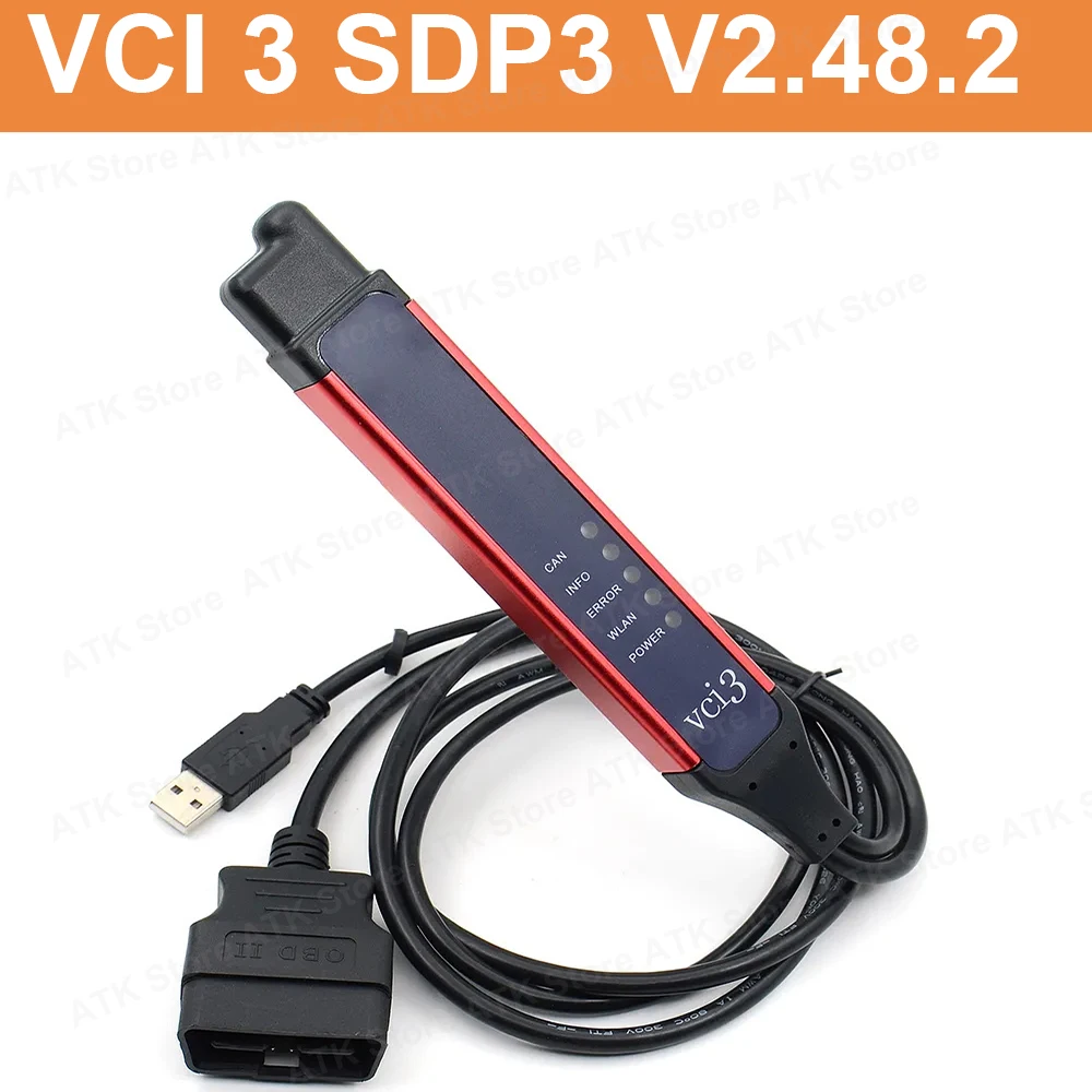 

VCI3 V2.48.2 Wireless Update VCI3 Scan Truck Heavy Duty Diagnostics Tool for Scania VCI3 SDP3 Wireless chip Wifi Scanner