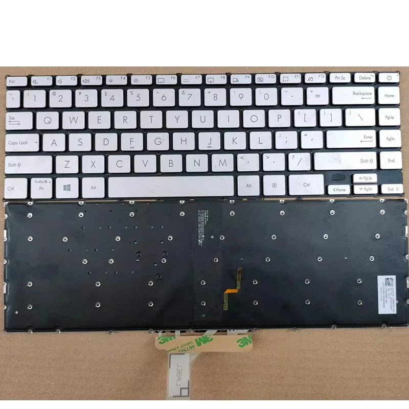 Eua Teclado do Portátil para Asus Zenbook 14 Ux425 Ux425j Ux425ja Ux425e Ux425ea U4700 la ru - Imagem 5