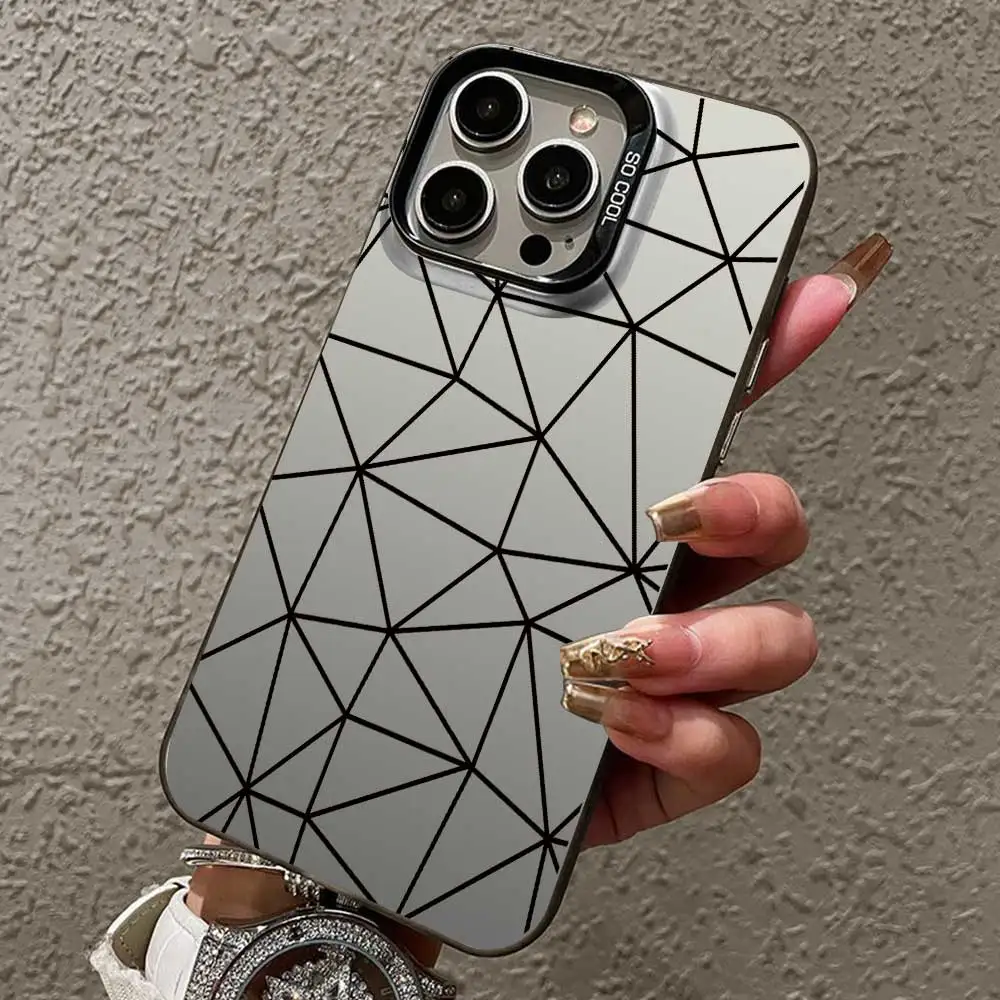 New Stylish Silver IMD Phone Case