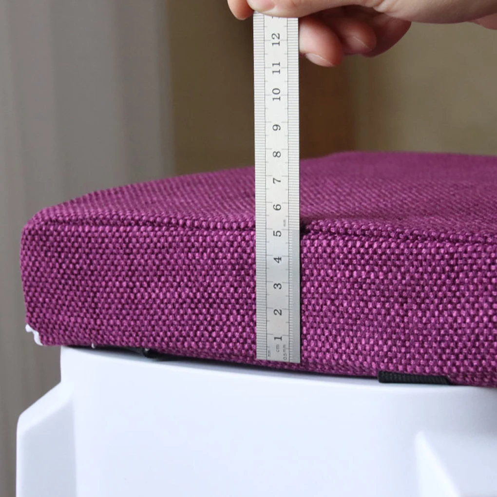 Washable Square Seat Cushions High-density Sponge Comfort cushion Easy To Clean Maintain Multiple Usage Chair Cushions Seat Pad 6