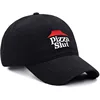 Men's Baseball Cap Women's Sport Golf Caps for Man Washed Cotton Pizza Embroidery Dad Hat  Sun Hats Dropshipping 4