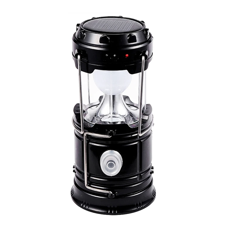 

Solar LED Portable Lantern Telescopic Torch Lamp Multi-Function Outdoor Camping Emergency Tent Lamp COB Lighting