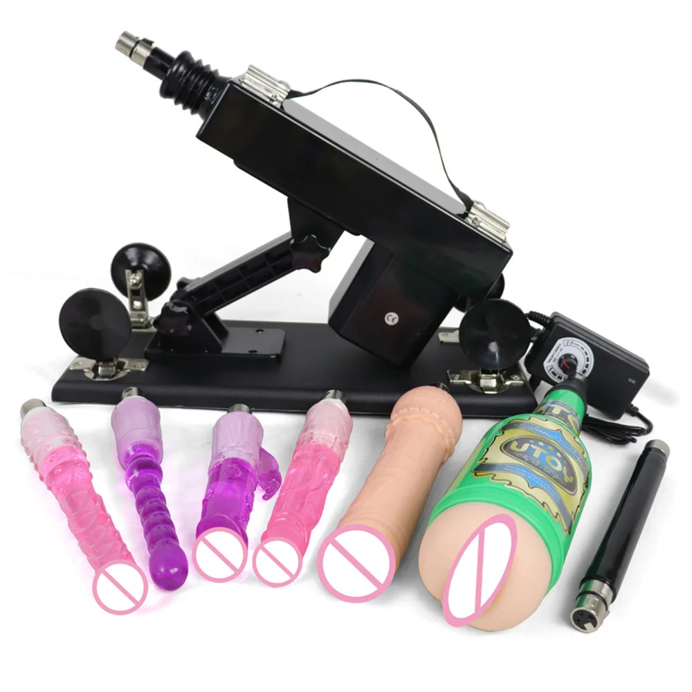 FREDORCH Sex Machine for Woman Adjustable Masturbating Pumping with 3XLR Accessories Sex Gun Love Machine for Men Adult Toys picture