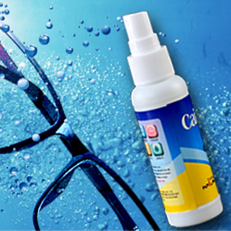 50ML Lens Cleaner Glasses Sunglasses Eyeglass Cleaning Solution Spray Bottle Glasses Cleaner Supplies Eyewear Accessories 5