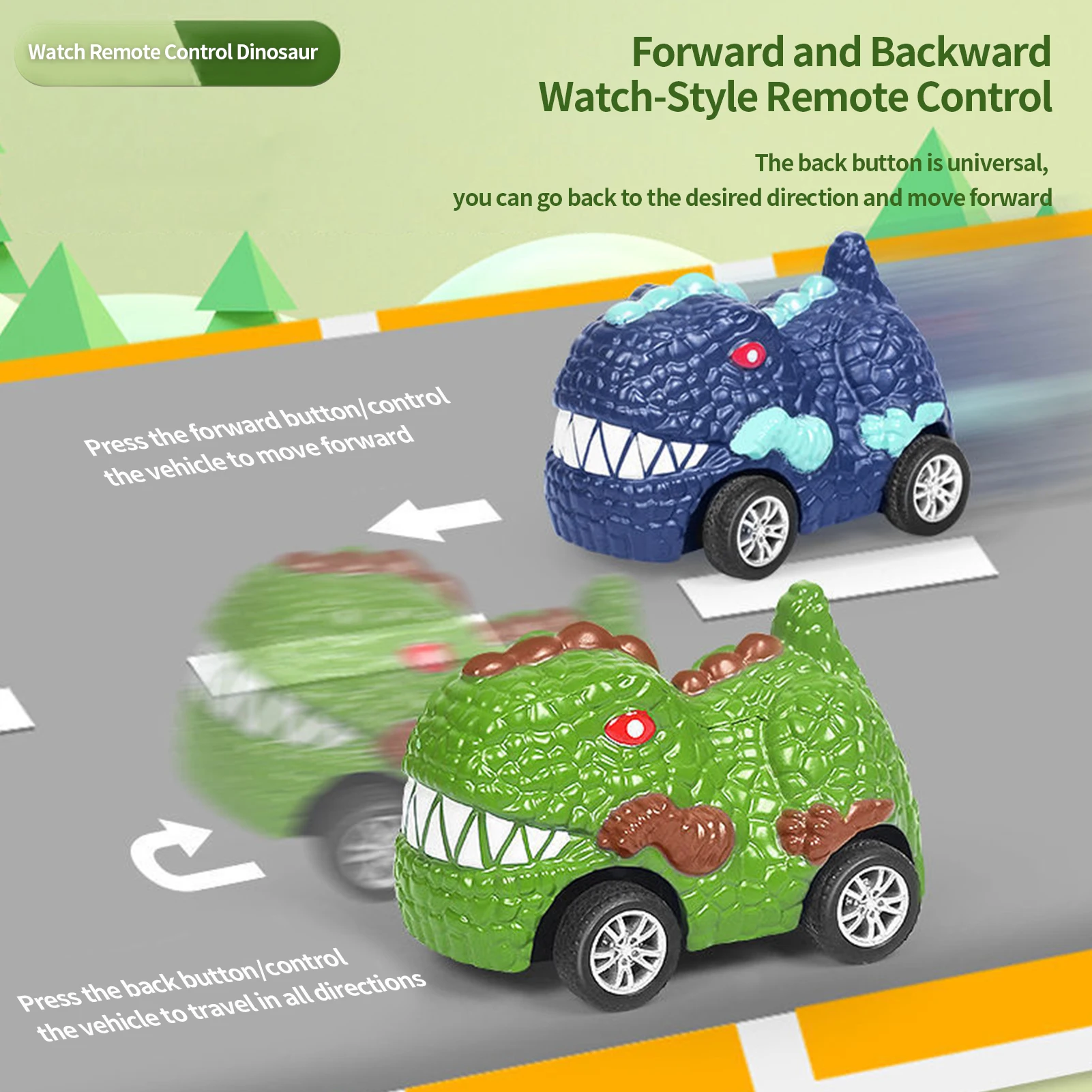 Remote Control Car Watch Mini Watch Remote Control Car Toy 2023 New