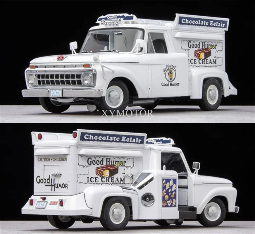 Sunstar 1/18 для Ford F100 Игрушечная модель автомобиля с веселым юмором мороженого
