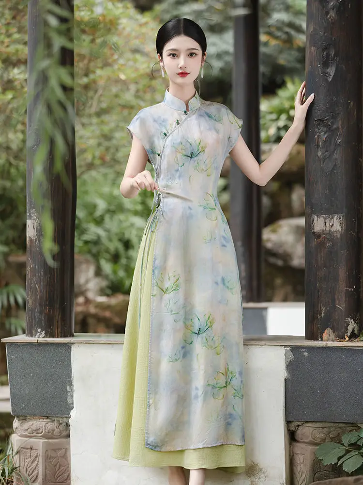 Рисунок 2 - Новинка 2023, улучшенное китайское платье qipao