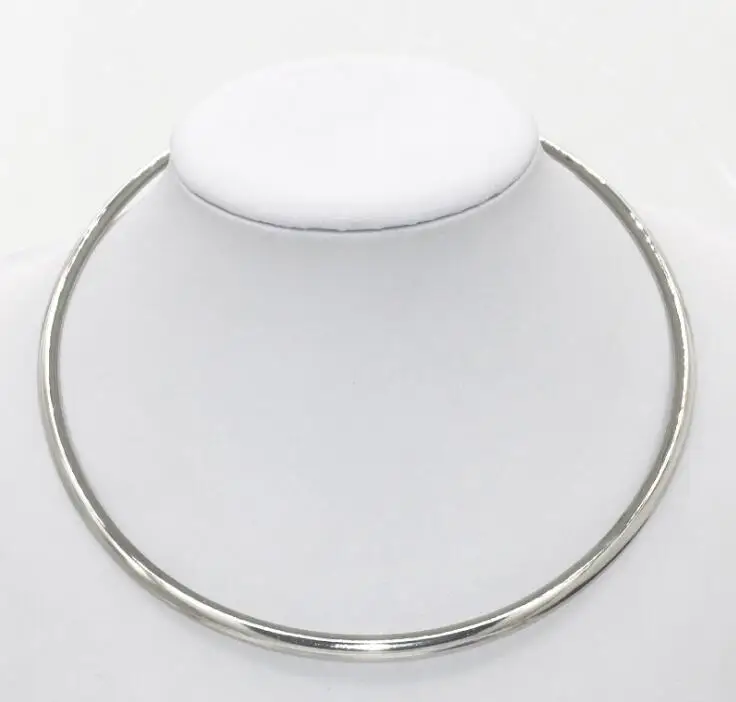 Collana choker in acciaio inossidabile gioielli donna moda_voghion.com