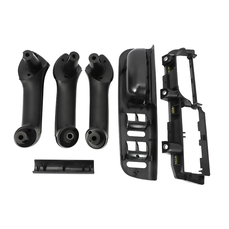 Tirador Interior De Puerta Trasera Izquierda Para VW Passat B5.5 – Negro, Reemplazo Directo, Ref. 3B4867179B / 3B4867371