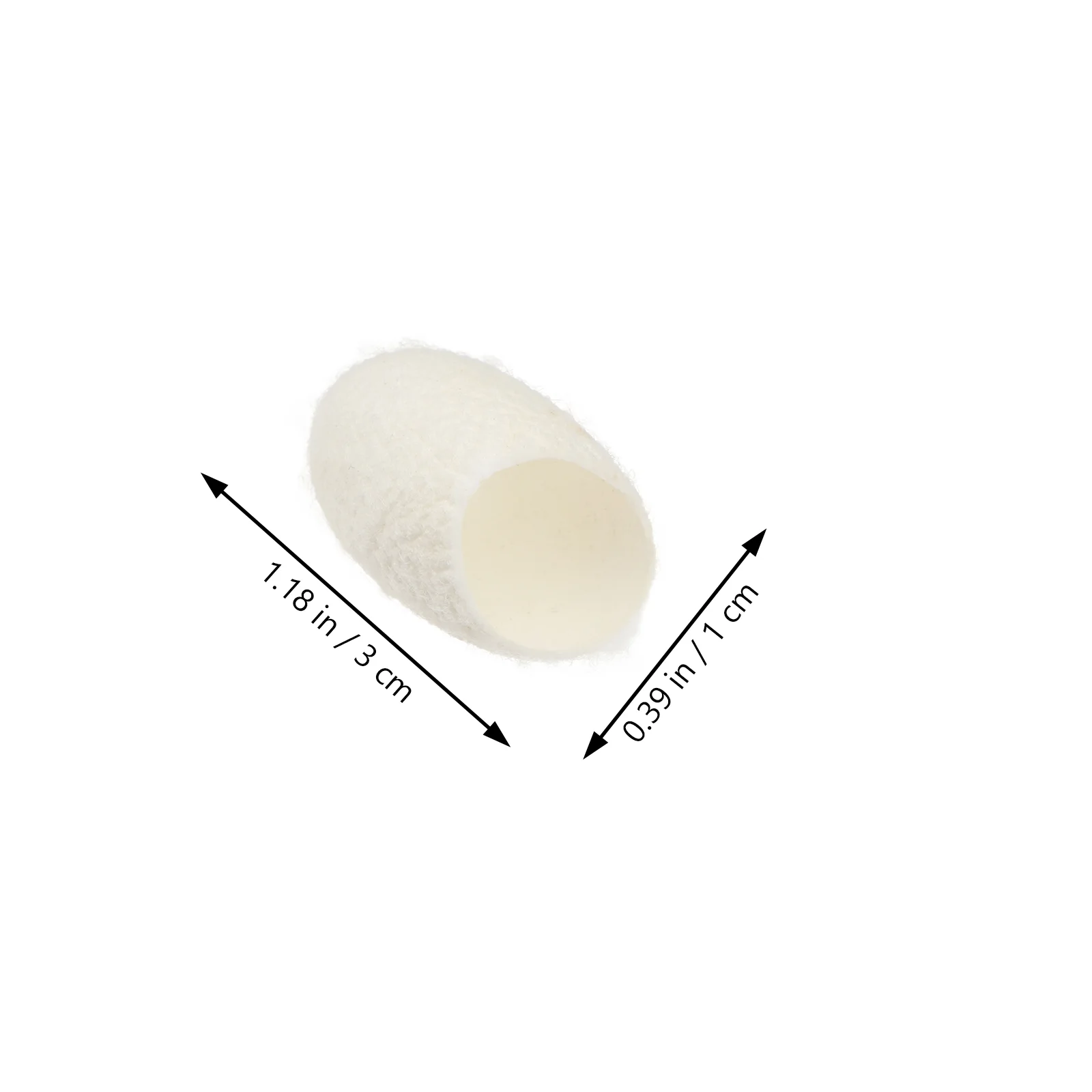 100 Pcs Silkworm Facial Face Scrub Skin Care Natural Ball Beauty Cleaning Charcoal 4