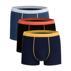 High Quality Calivn Klain Letter Printing Men's Boxer Underwear Soft Boxershorts Cotton Underpants 3D Pouch Shorts Male Panties
