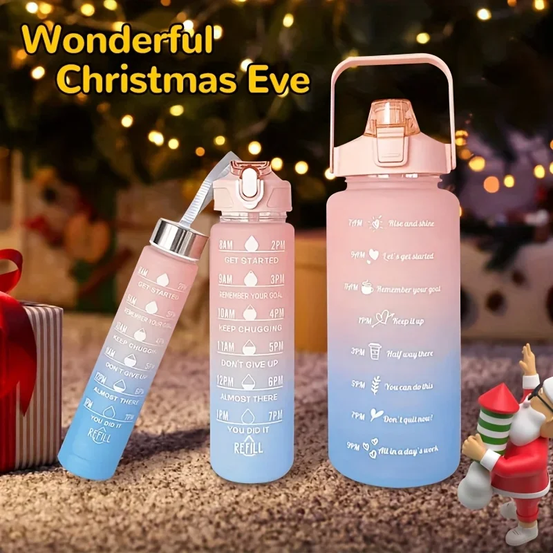 Enhanced Water Bottle - 2 Liters, Large Capacity, Colorful Gym Flask, Portable Outdoor Sports Cup