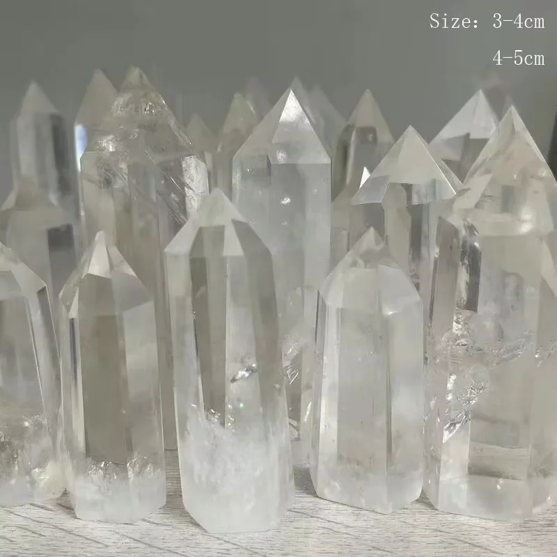 1pcs Brazilian Natural Quartz Crystal White Crystal