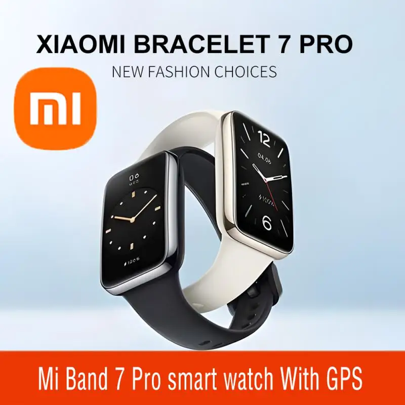 Xiaomi Smart Band 7 Pro Smart Bracelet AMOLED 1.64 Screen NFC GPS Blood  Oxygen