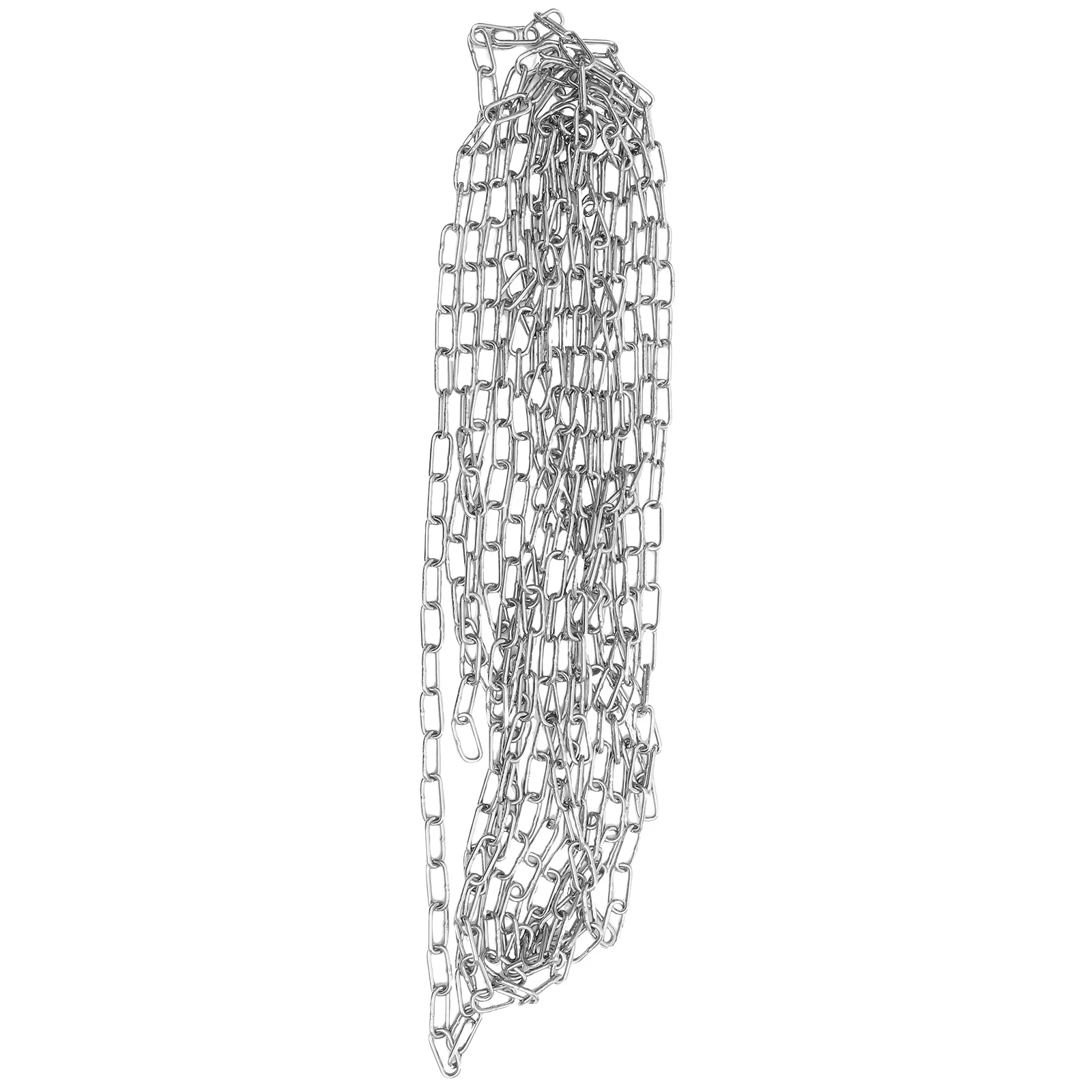 Iron Chain Driveway Barrier Link Crowd Control Foot Parking Safety Barriers Galvanized