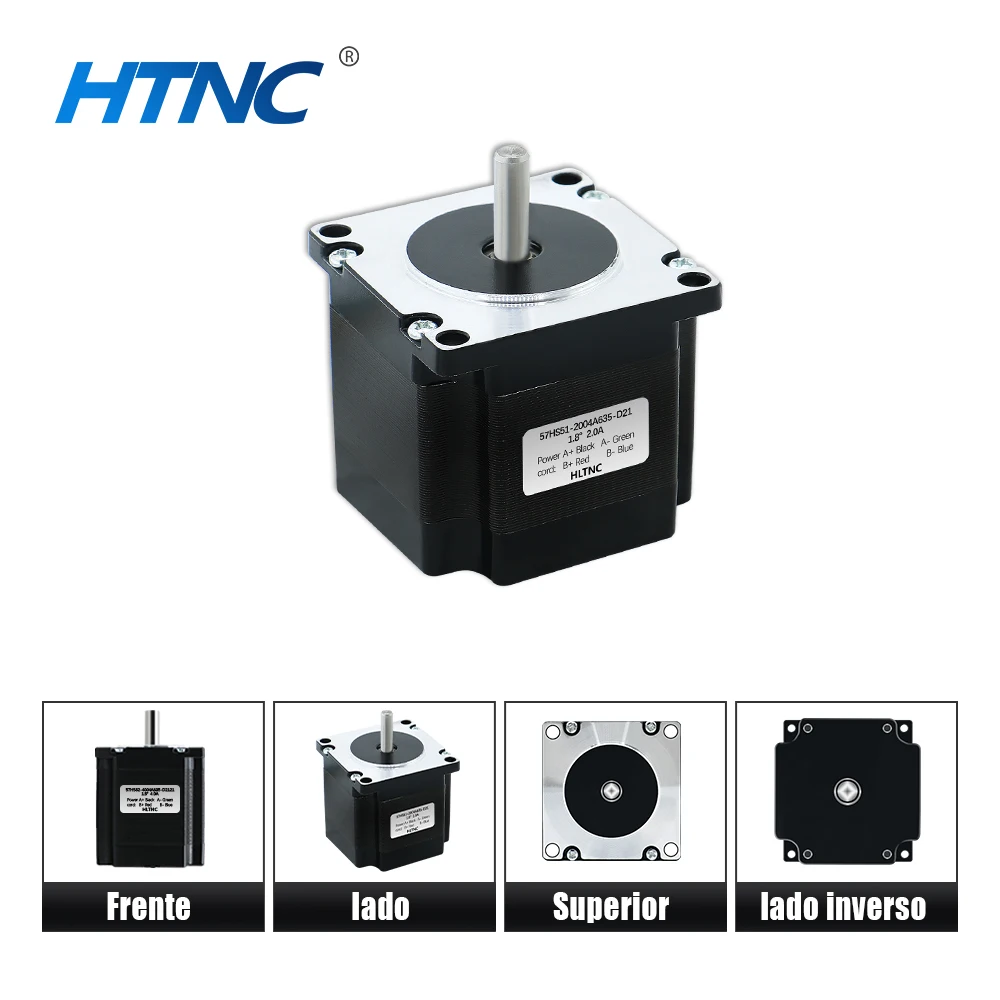 Nema 23 Stepper Motor 20-50v DC Engines 1.2Nm 2Nm 2.2Nm 2.5Nm 3Nm 3A 4 Wires Nema23 Stepping Motor For CNC 3D Printer stepper motor