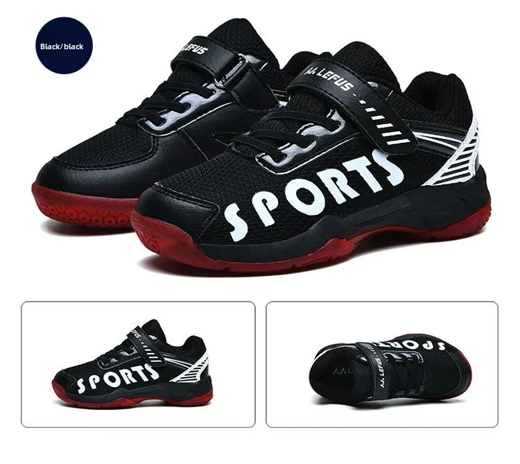 New Badminton Shoes for Children Boys Girls Training Sports Shoes Breathable Student Athletic Footwear from Mainland China