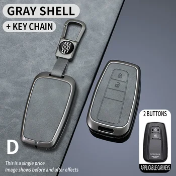 Auto Chiave A Distanza Della Copertura Della Cassa Per Toyota Prius Camry Corolla CHR C-HR RAV4 Land Cruiser Prado Portachiavi Accessori