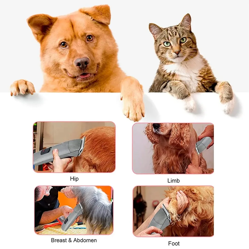 Cuchillas de repuesto desmontables para cortadora de mascotas, cuchilla 4FC, Compatible con cortadora de mascotas Andis, Oster A5, Wahl, serie KM - Imagen 5