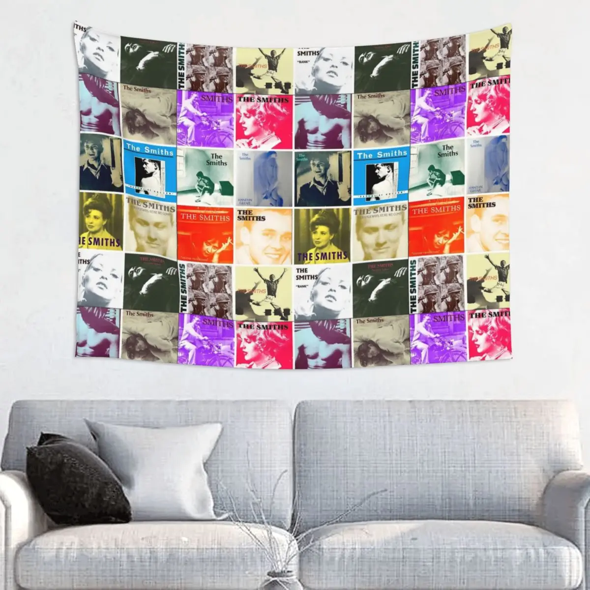 The Smiths Music Tapestry Bohemian Poliestere Wall Hanging Cure Rock Home Decor Yoga Mat Retro Wall Tapestry