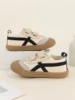 Spring and Autumn 2024 New Korean version of indoor girls canvas shoes soft-soled children's baby toddler shoes children's shoes 2