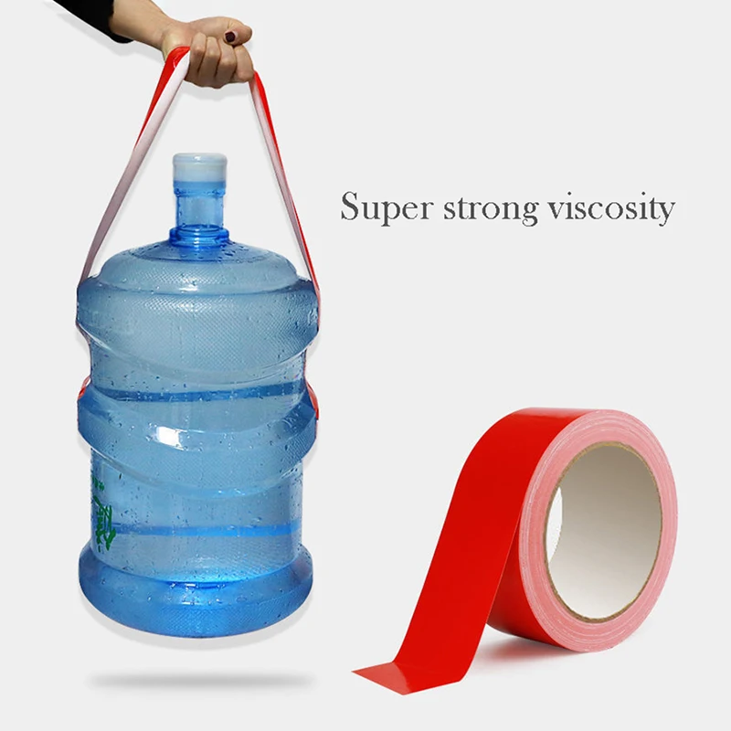 Red Heavy-Duty Waterproof Tape with Strong Adhesive