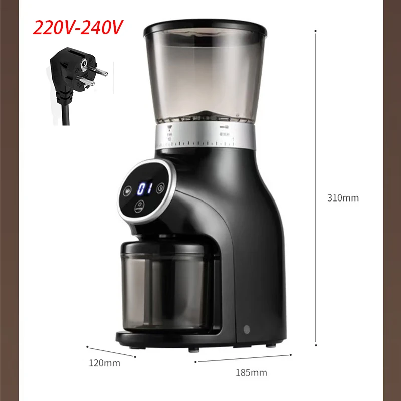 Cone wheel coffee bean grinder electromechanical grinding powder Italian home 6