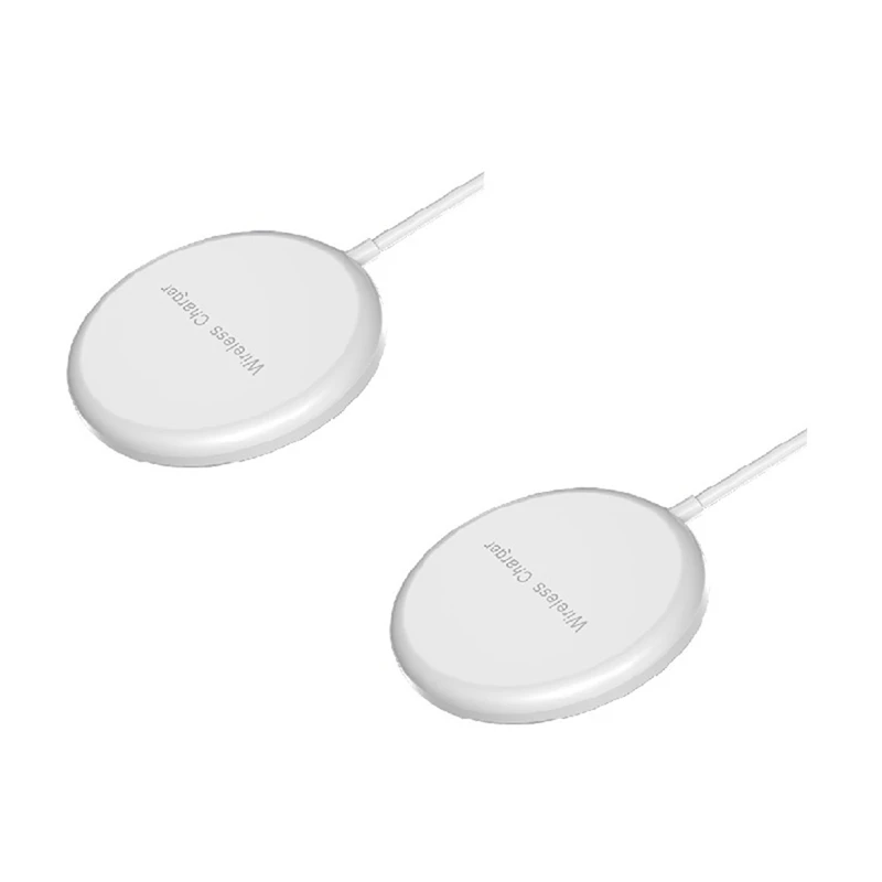 

2 Pack Wireless Charger For Iphone Magsafe Charger Fast Charging Pad For Iphone 14 13 12 Pro 2 3 Pro