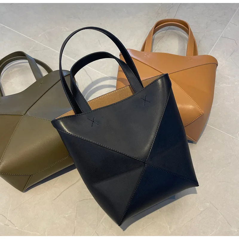 Luxury Brand Women's Shoulder Bag Tote Y2k Folding Large Capacity Handbags for Women Casual High-quality Messenger Versatile