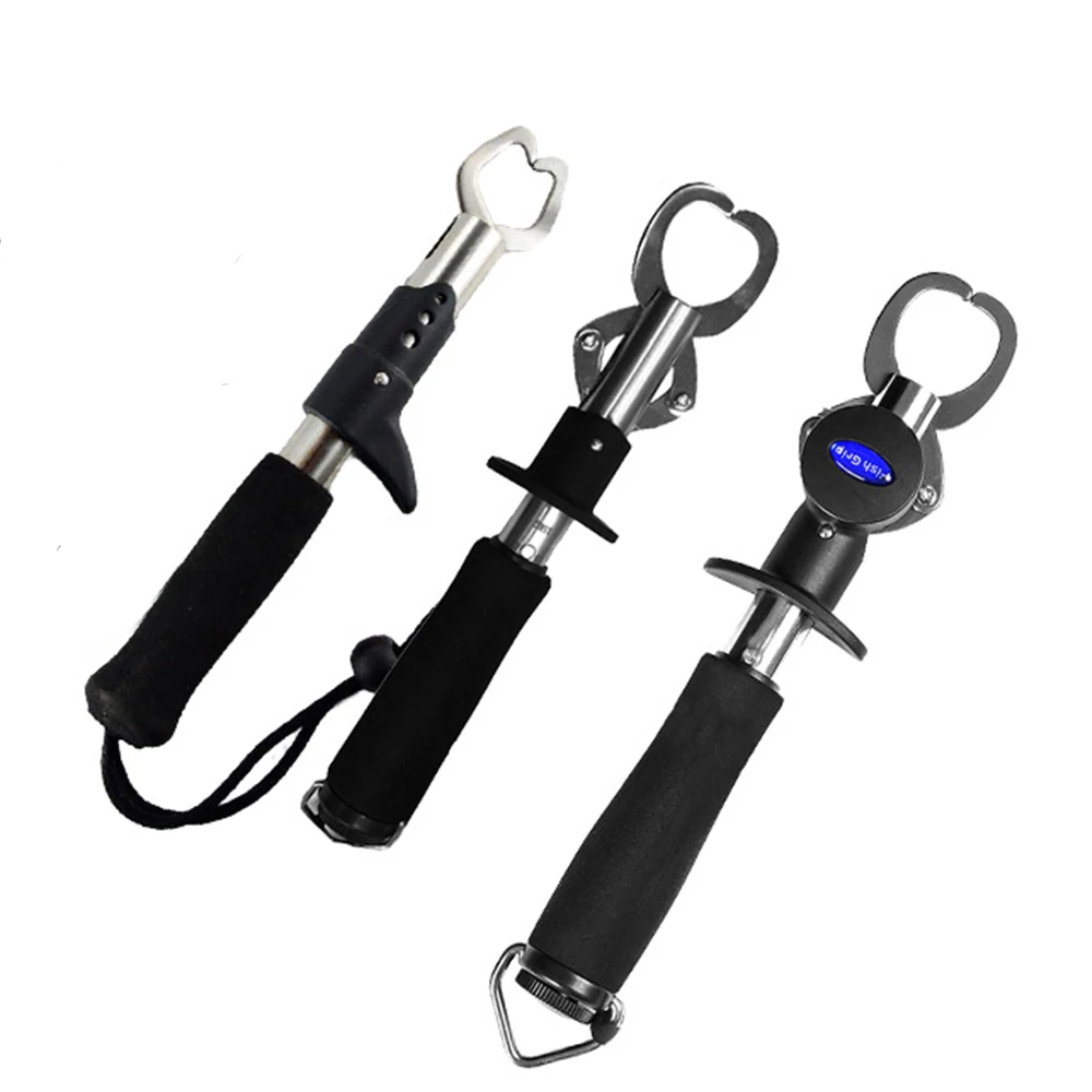 Stainless-Steel-Fish-Catcher-Plier-Fishing-Grip-Clip-with-Scale-Ruler ...