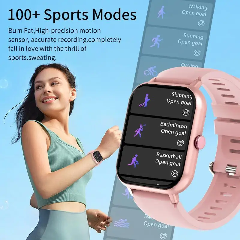 LIGE 2025 Bluetooth Calling Smart Watch For Men Women Full Touch Screen Sports Fitness Watch Man Smart Watches Women Smartwatch