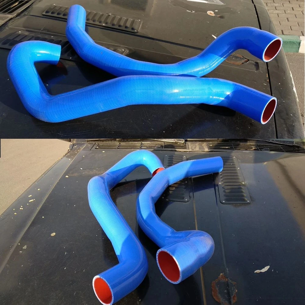 Silicone Intercooler Hose Tube For Jeep Cherokee Xj 2.5l L4 Turbo
