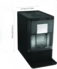 Gallery Countertop Crunchy Chewable Nugget Ice Maker,44lbs per Day, Auto Self Cleaning, 2.0 Gen,Black16.75"D x 11.75"W x 20.25"H 3