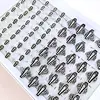 Wholesale 20pcs/lot Gothic Vintage Coffin Egyptian Mummy Ring Retro Cross Metal Punk Rings 2
