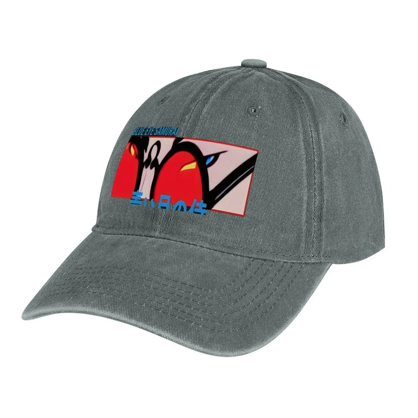 

Blue eye samurai Cowboy Hat Golf Beach Bag Golf Hat Man Woman Hats Men's
