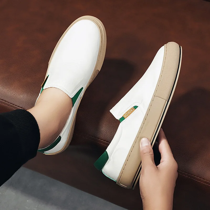 

2023 Summer New Casual Lazy Shoes Wear Breathable Low Top Canvas Board Shoes Outside