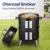 3-in-1 Vertical Charcoal Smoker with Thermometer, Air Vent & Doors for BBQ, Parties & Backyard 6 3-in-1 Vertical Charcoal Smoker with Thermometer, Air Vent & Doors for BBQ, Parties & Backyard 6