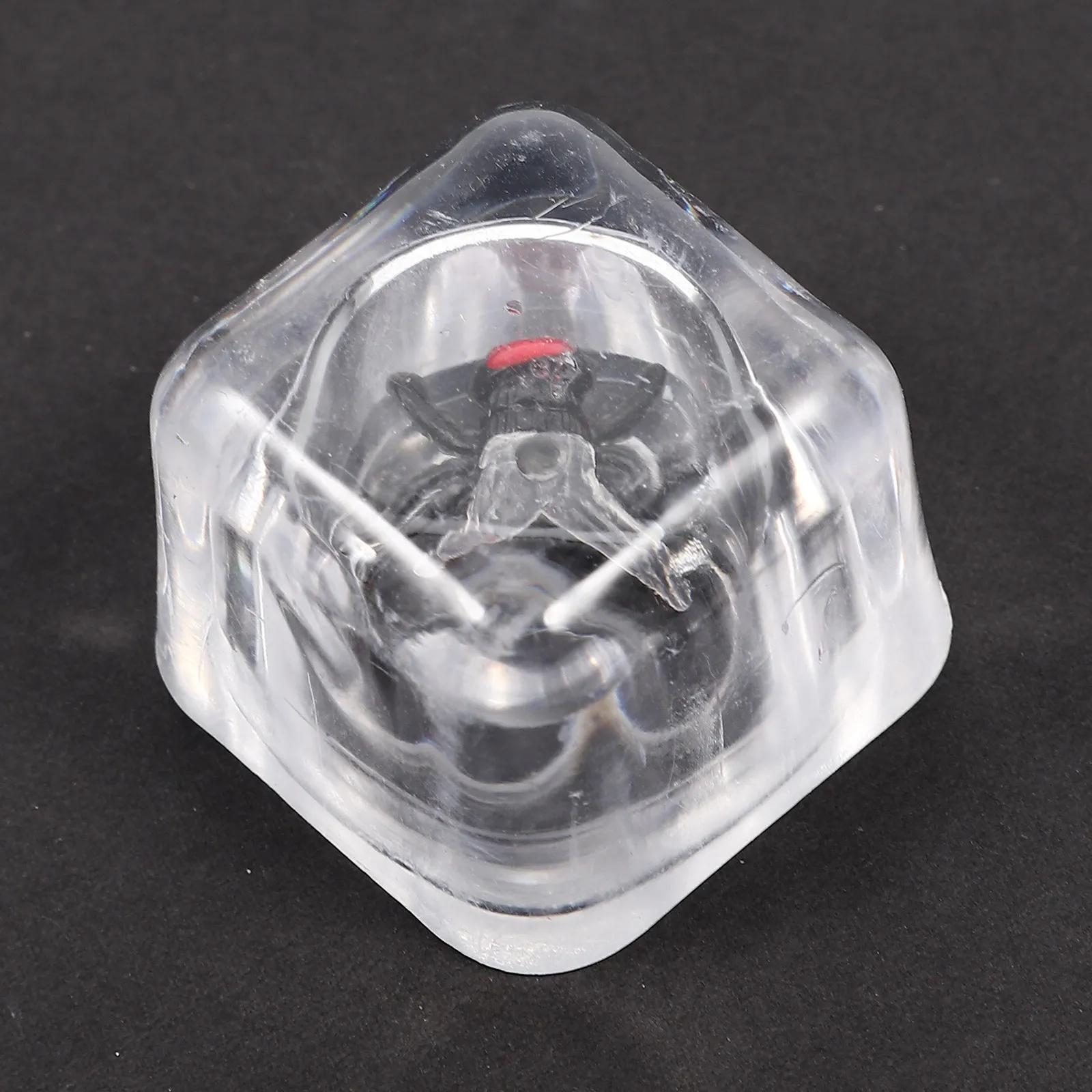 6Pcs 장난용 시뮬레이션 얼음 조각(벌레 포함) 파티 할로윈 축제 재사용 가능한 현실적인 얼음 조각 소품 게임용 장난감