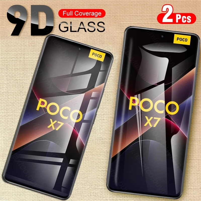 Premium Protective Bundle: 2-Piece 9D Curved Tempered Glass Screen Protector