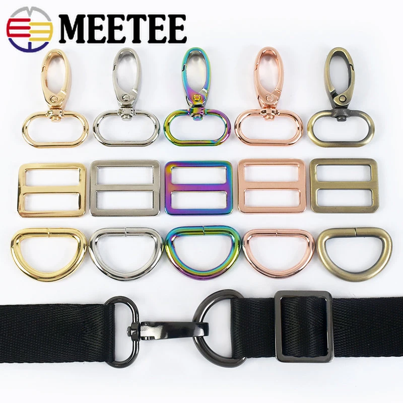Bag Metal Strap bing Buckles Bag Hardware Metal Accessories