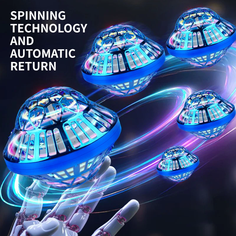 UFO Sensing Floating Ball LED Luminous Intelligent Spinning Flight