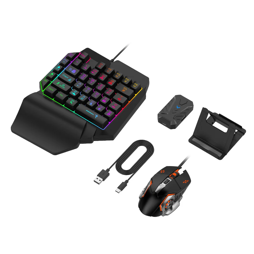 bluetooth gaming teclado mouse conversor para o