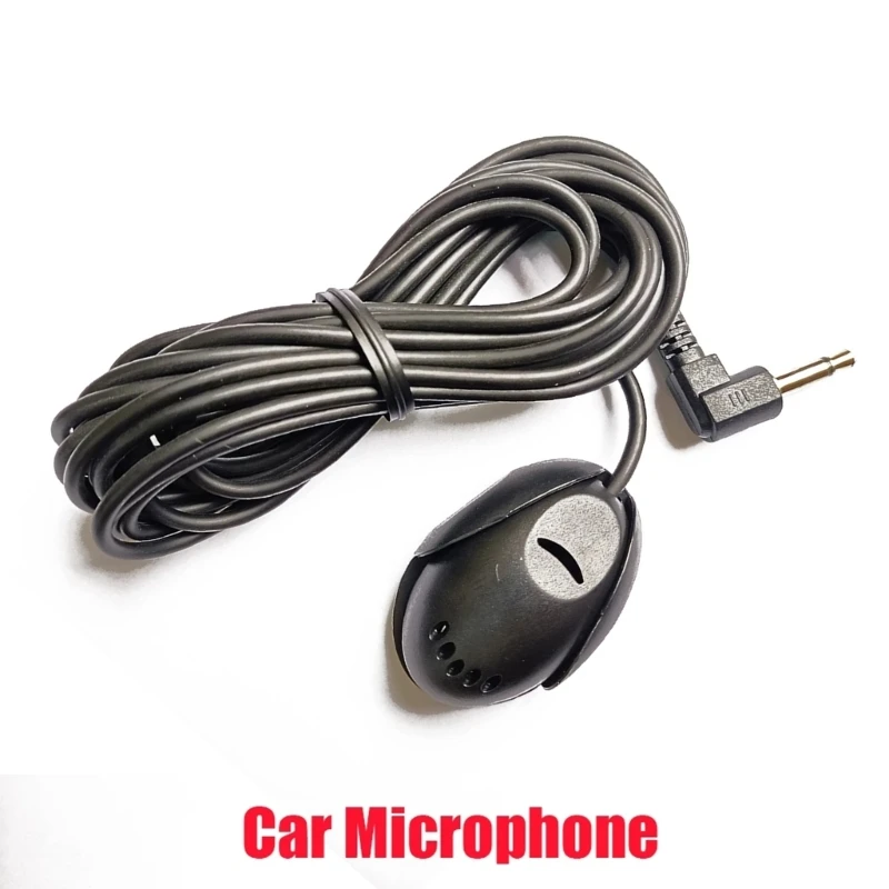 3,5 мм Автомобильный внешний микрофон Bluetooth совместимый с приборной панелью автомобиля или солнцезащитным козырьком Аудио Микрофон Стерео радио GPS адаптер