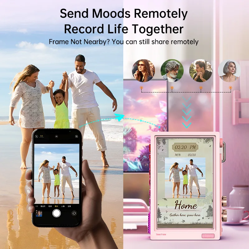 Divoom Times Frame 10.1 インチ ゲーム スクリーン WiFi スマート HD