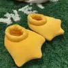 1 Pair Duck Feet Plush Slippers Unisex Cartoon Cotton Shoes Keep Warm Non-Slip Soles Ultra-Soft Cold Weather Indoor Shoes 3