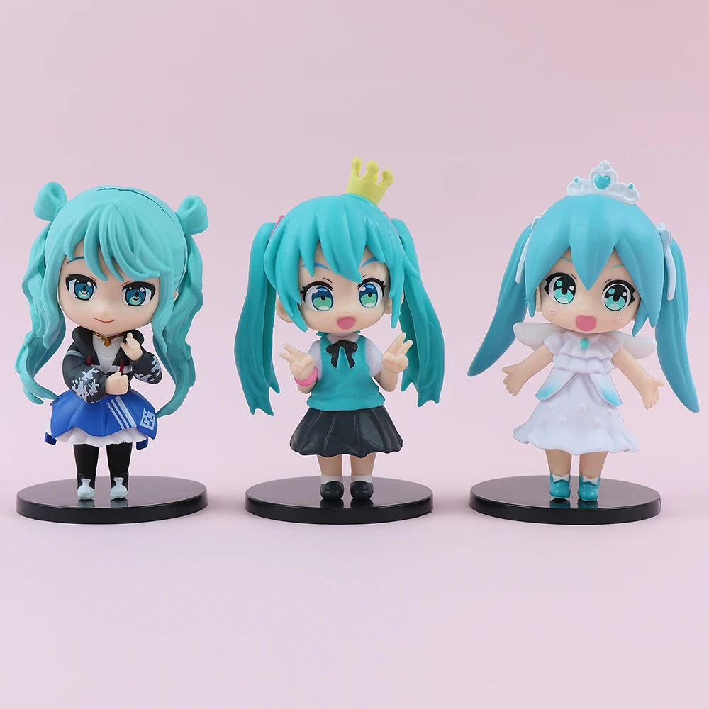 Hatsune Miku Chibi Figures Collectible Mystery Box Set - Anime Decor Gift