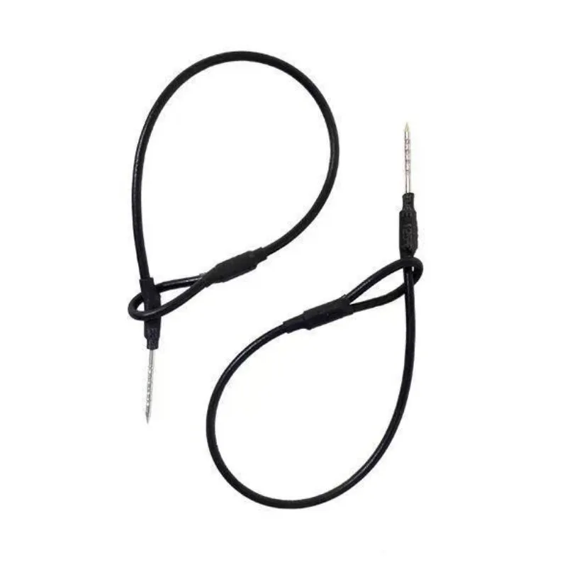 500 Pieces/Lot Supermarket Anti-Theft Department Store Protective Rope Steel Wire Leather Anti-Theft Rope Buckle 17cm