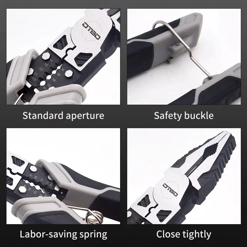 Universal Wire Cutter Diagonal Pliers Crimping Pliers Needle Nose Multifunctional Hardware Hand Tools